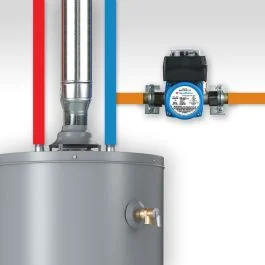 AquaMotion AMH2K-7 Stainless Steel Recirculation Kit for Dedicated Return Systems with a Standard Water Heater - with Timer