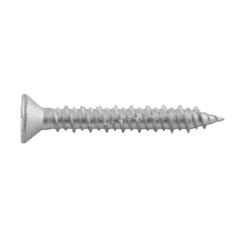 DeWalt AGGRE-GATOR‚ 1/4"x 4" 300SS Bi-Metal Phillips TrimFit Head Screw Anchor - 50 Qty