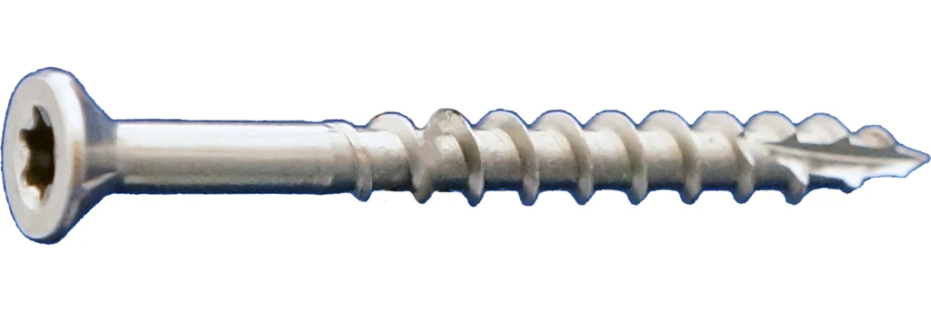 Dagger-Deck 10" x 2-1/2" Star Flat Nibs Type 17 Deck Screws - 2000 Qty