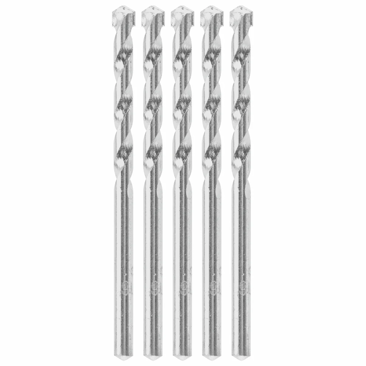 BOSCH BM5207 5 pc. 3/16 In. X 2 In. X 3 In. Fast Spiral Rotary Masonry Drill Bits