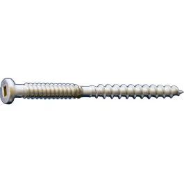 #10 Daggerz™ Square Button Type 17 Composite Deck Screws, 305 Stainless Steel (Full Box Quantity)