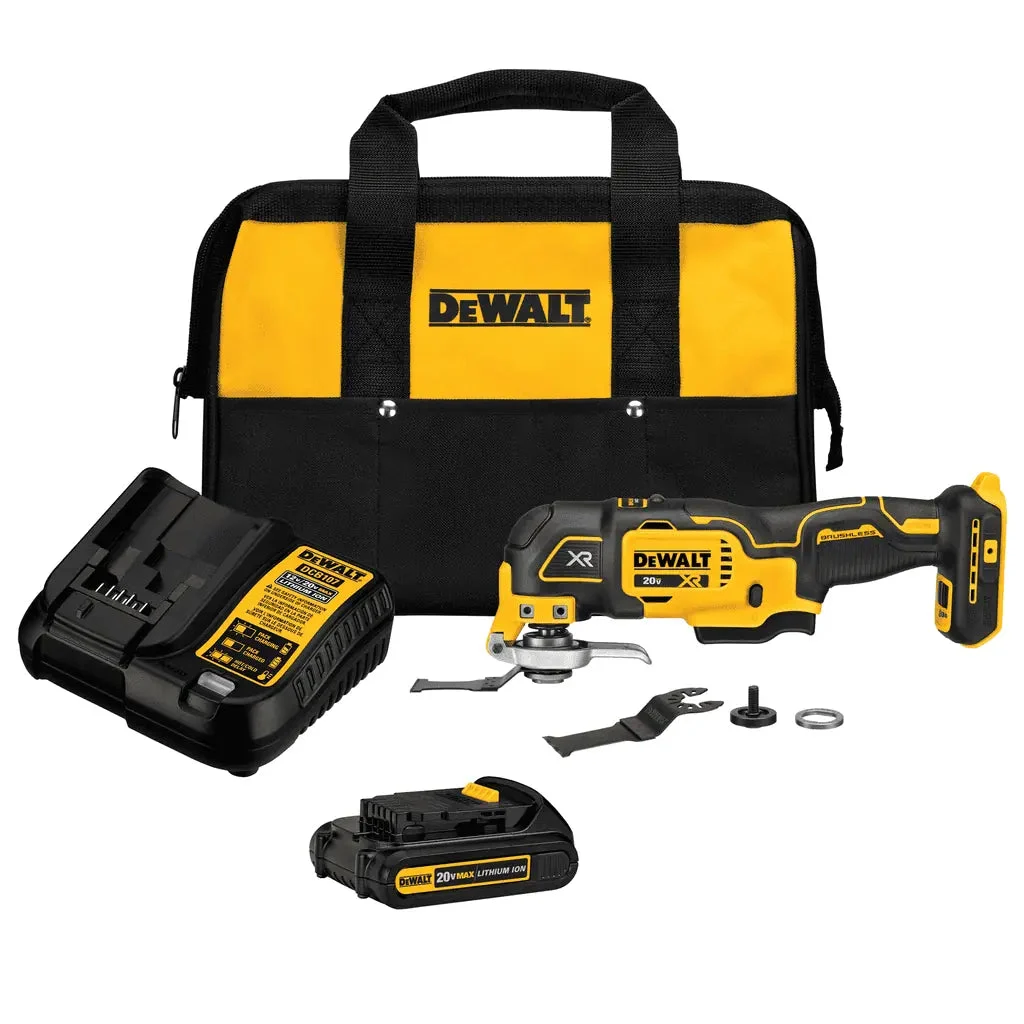 DeWalt 20V MAX* XR‚ 3-Speed Cordless Oscillating Multi-Tool Kit