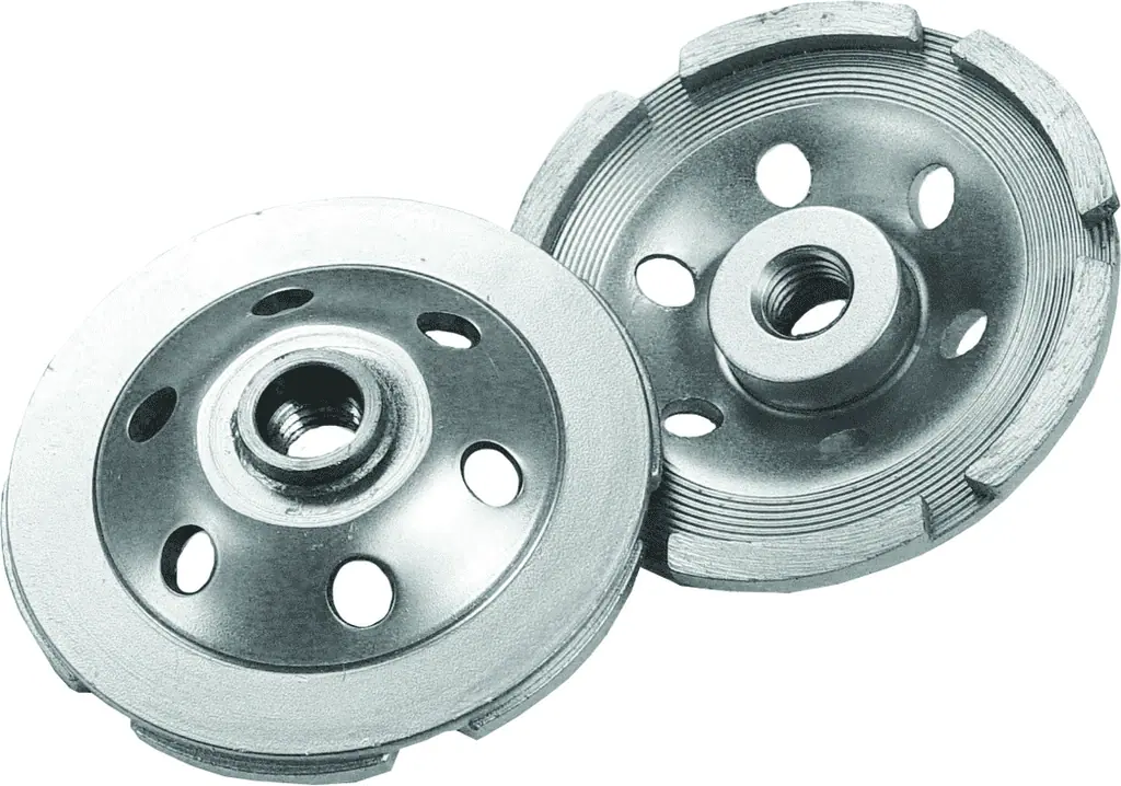 Diamond Products 4" x 5/8"-11 Delux-Cut Single Row Cup Grinder