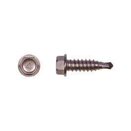 #1/4-14 x 7/8" Impax™ Lap, Hex Washer Head, Self-Drilling Fastener - No Sealing Washer (2,500 piece carton)