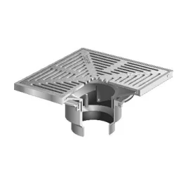 MIFAB R1220-PR Medium Sump Promenade Deck Drain