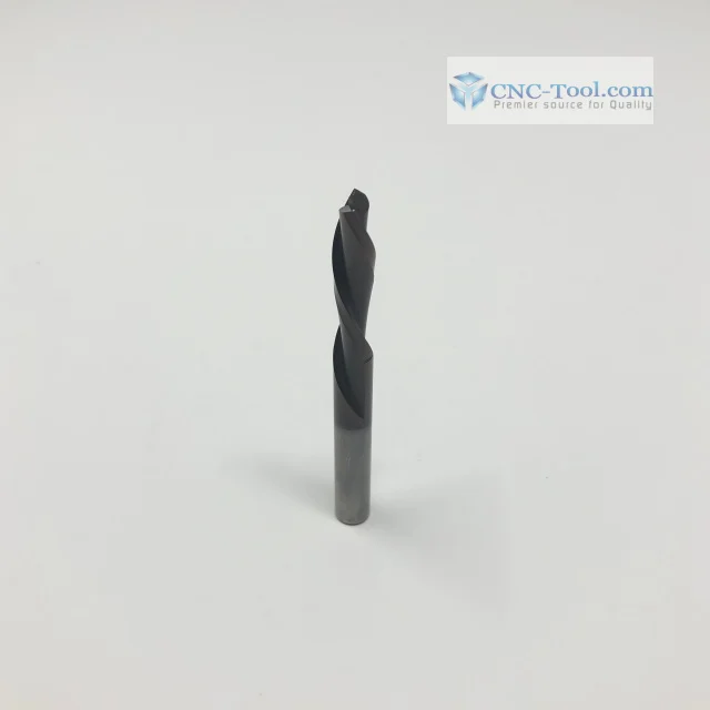 3/8 in x 1-1/4 in CL Two Flute Down Shear Premium Coated Router Bit - #111-1040C