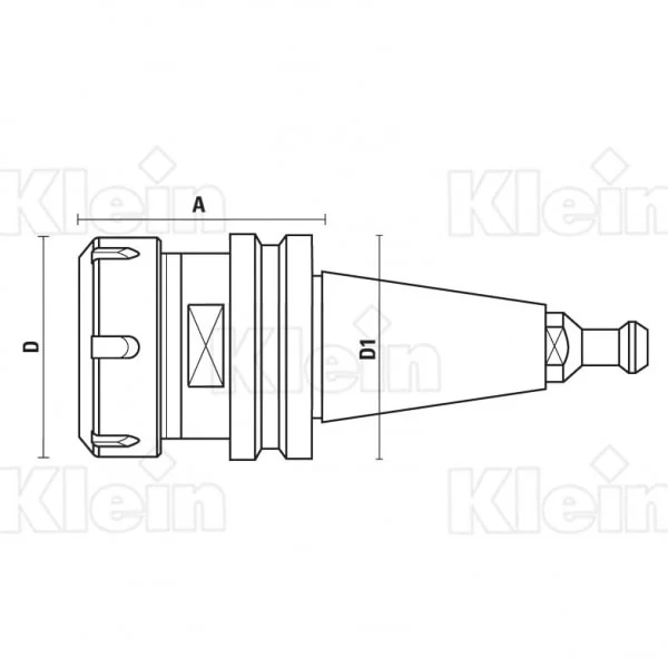 Collet Chuck ISO-30 ER-40 A=68 (Anderson/Busellato/Weeke/Ima/Bulleri/Maka/Cosmec/Reichenbacher) - #T118.824.R