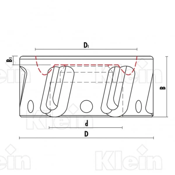 s987628238529708_p627_i5_w600.webp Sistemi Klein ER 32 Tornado Nut - D=92 - #T139.501.RK
