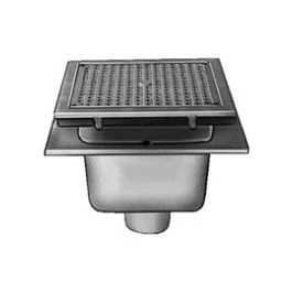 sanitary_drains_3140_39e6.webp Smith 3141 Medium Capacity SaniCeptor Floor & Indirect Waste Drain