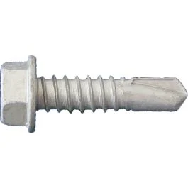 #14 Daggerz™ Hex Washer Head Self Drill Screws, 410 Stainless Steel Dagger-Guard Coating (Full Box Quantity)