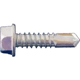 #10 Daggerz™ Hex Washer Head Self Drill Screws, Zinc (Full Box Quantity)