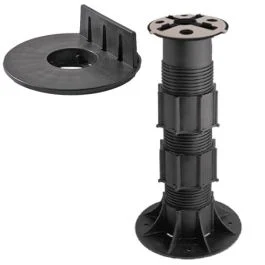 Eterno SE10 Adjustable Pedestal Support with Wood Joist Head for Wood Decking 9 7/8" - 15"
