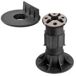 se6_wj_10fd.webp Eterno SE6 Adjustable Pedestal Support with Wood Joist Head for Wood Decking 5 1/2" - 9"